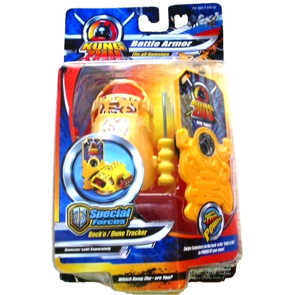 Cepia Kung Zhu Battle Hamster Rock'o with Special Forces Armor Dune Tracker